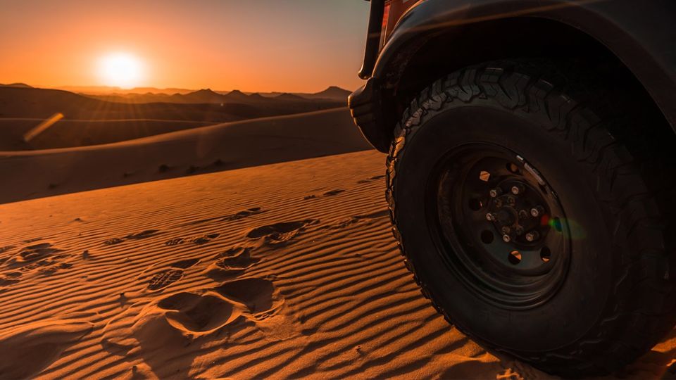 Off-road vehicle in tough environment